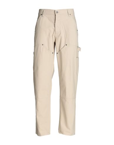 TOPMAN TOPMAN MAN PANTS BEIGE SIZE 36W-32L COTTON