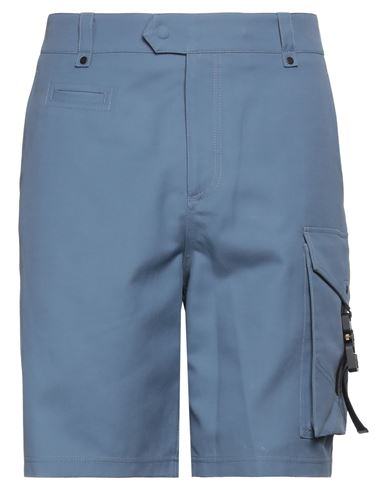 Dior Homme Man Shorts & Bermuda Shorts Slate Blue Size 34 Cotton