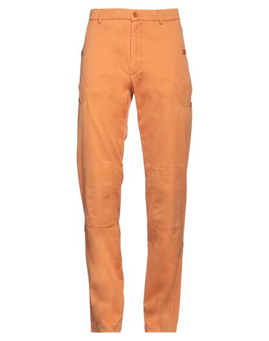 Capalbio Man Pants Orange Size 34 Cotton