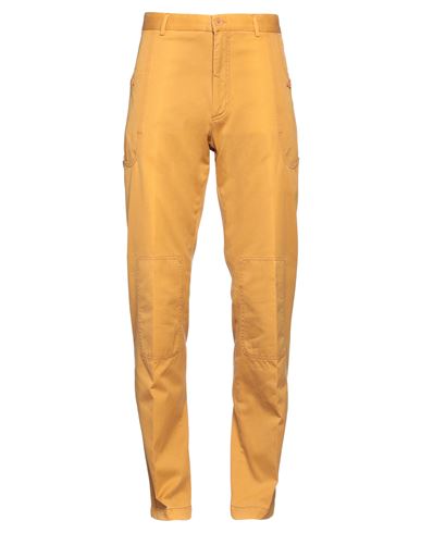 Capalbio Man Pants Ocher Size 32 Cotton In Yellow
