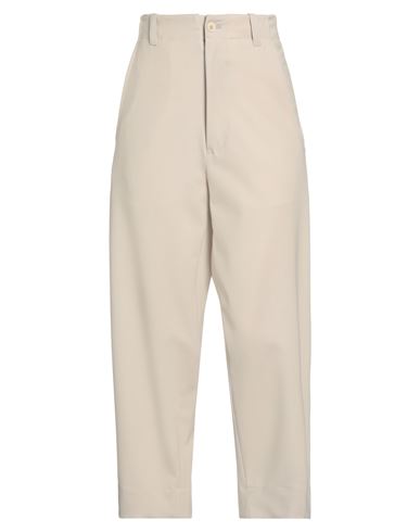 Virna Drò® Virna Drò Woman Pants Beige Size 8 Polyester, Wool, Elastane
