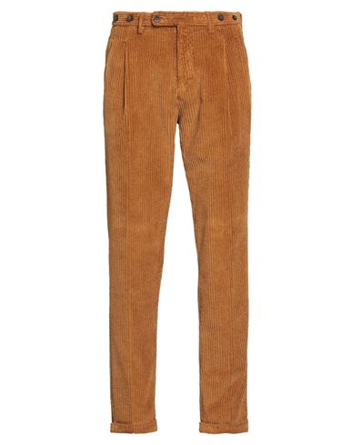 Berwich Man Pants Camel Size 28 Cotton