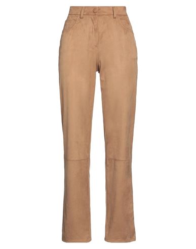 Sfizio Woman Pants Tan Size 0 Polyester In Beige