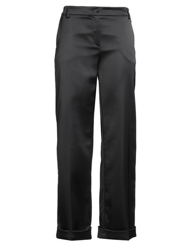 Shop Douuod Woman Pants Black Size 12 Polyester, Elastane
