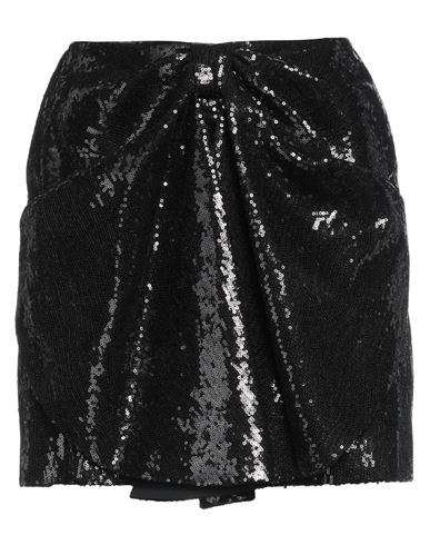 Ingie Paris Woman Mini Skirt Black Size 6 Polyester