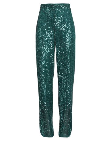 Liu •jo Woman Pants Deep Jade Size 4 Polyester In Green