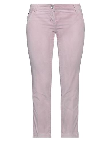 Jacob Cohёn Woman Pants Pink Size 32 Cotton, Elastane, Leather