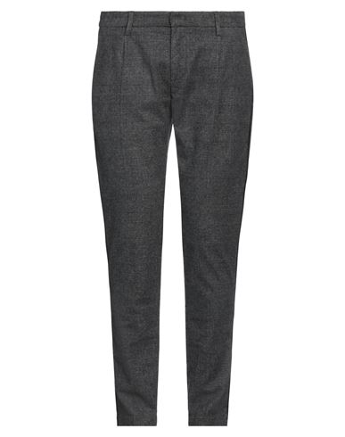 Dondup Man Pants Lead Size 33 Cotton, Wool, Polyester, Elastane In Grey