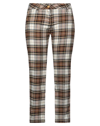 Jacob Cohёn Woman Pants Brown Size 28 Viscose, Polyester, Elastane, Soft Leather In Brown