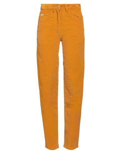 Capalbio Woman Pants Ocher Size 6 Cotton In Yellow