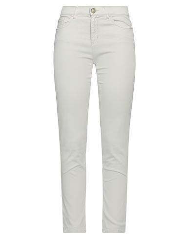 Elisa Cavaletti By Daniela Dallavalle Woman Pants Light Grey Size 14 Cotton, Polyester, Elastane