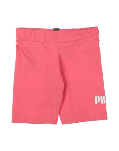 Shop Puma Ess Logo Short Tights G Toddler Girl Leggings Salmon Pink Size 6 Cotton, Elastane
