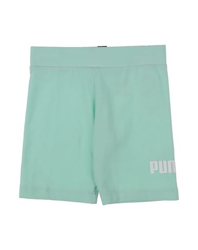 Shop Puma Ess Logo Short Tights G Toddler Girl Leggings Sage Green Size 6 Cotton, Elastane