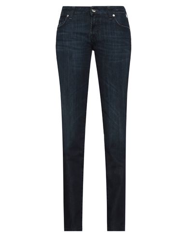 Jacob Cohёn Woman Denim Pants Blue Size 30 Cotton, Elastane In Blue