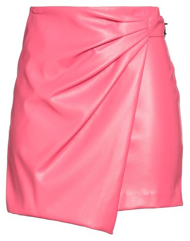 No Secrets Woman Mini skirt Fuchsia Size 4 Polyester, Polyurethane, Elastane