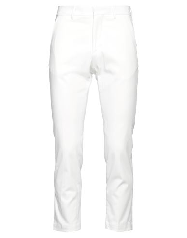 BRO-SHIP BRO SHIP MAN PANTS WHITE SIZE 33 COTTON, ELASTANE