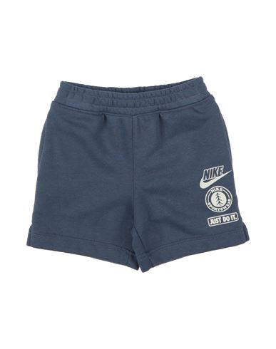 Shop Nike B Nsw Lnt Ft Taping Short Toddler Boy Shorts & Bermuda Shorts Slate Blue Size 7 Cotton, Polyest