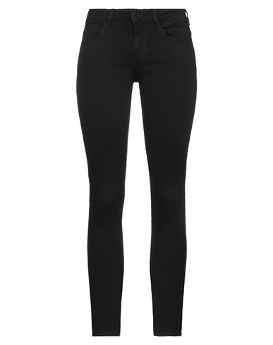 Guess Woman Jeans Black Size 32w-30l Cotton, Polyester, Elastane