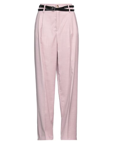 Vicolo Woman Pants Light Pink Size M Polyester, Viscose, Elastane