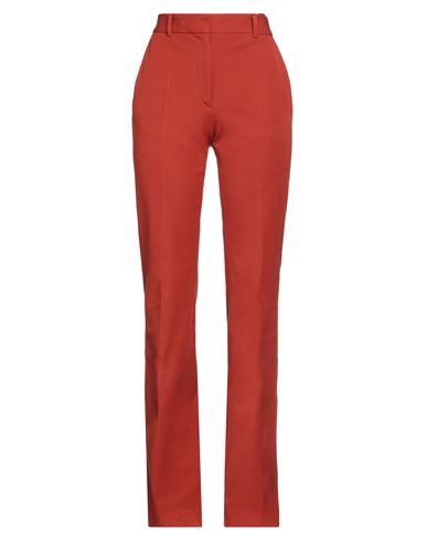 Joseph Woman Pants Rust Size 2 Viscose, Cotton, Elastane In Red