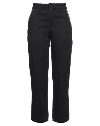 Liu •jo Woman Pants Black Size 10 Cotton, Elastane