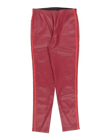 Jijil Jolie Babies'  Toddler Girl Pants Brick Red Size 4 Polyester, Polyurethane