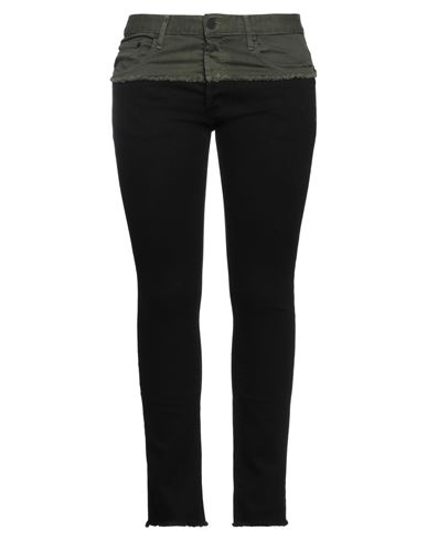 Maxime Simoens Woman Jeans Black Size 00 Cotton, Elastane