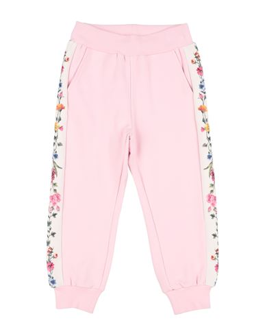 Monnalisa Babies'  Toddler Girl Pants Light Pink Size 5 Cotton, Elastane