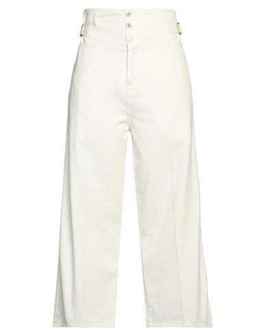 Etro Woman Pants White Size 32 Cotton