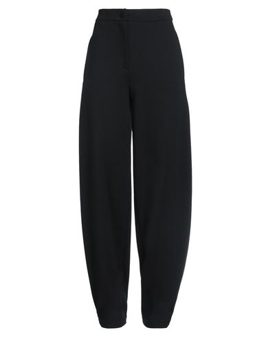 EMPORIO ARMANI EMPORIO ARMANI WOMAN PANTS BLACK SIZE 4 VISCOSE, POLYAMIDE, ELASTANE