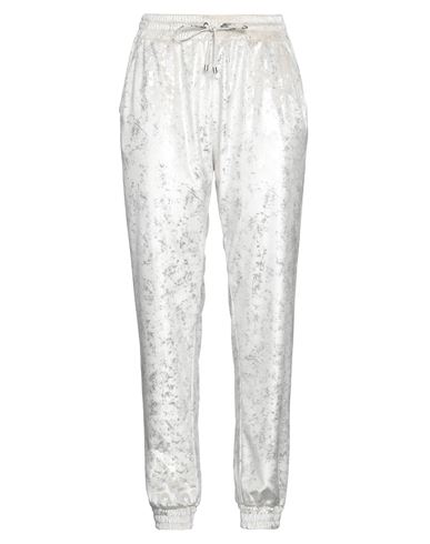 C-clique Woman Pants Ivory Size M Polyester, Elastane In White