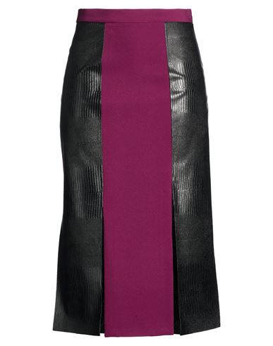 Falda midi Mujer Ciruela 38 Mujer