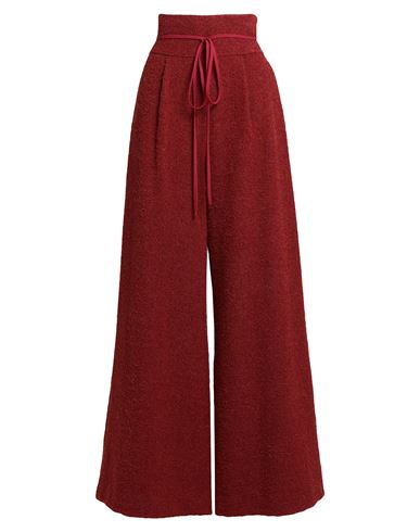 Rosie Assoulin Woman Pants Tomato Red Size 4 Virgin Wool, Polyester, Acrylic, Alpaca Wool