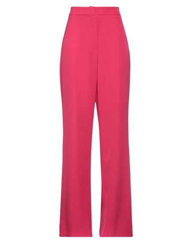 Silence Limited Woman Pants Fuchsia Size M Polyester, Elastane In Pink