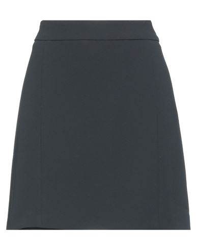 Caractere Caractère Woman Mini Skirt Black Size 6 Polyethylene