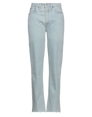Re/done Woman Jeans Blue Size 29 Organic Cotton