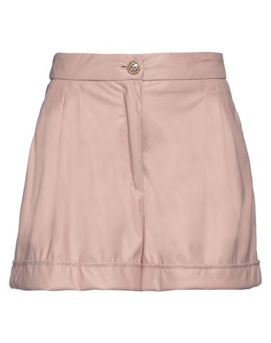 Nora Barth Woman Shorts & Bermuda Shorts Blush Size 4 Polyester, Acetate, Cotton In Pink