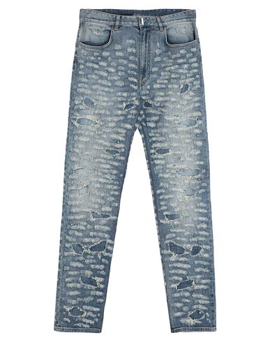 Givenchy Man Jeans Blue Size 30 Cotton, Elastane