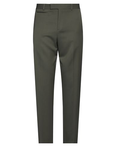 Shop Dior Homme Man Pants Military Green Size 36 Virgin Wool