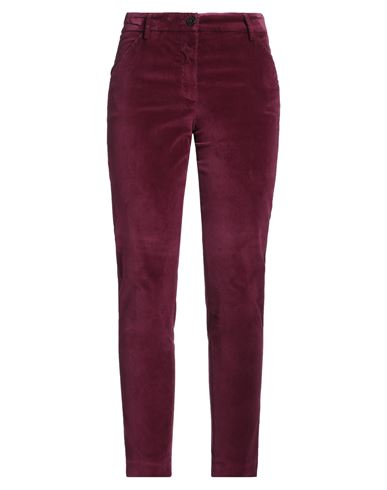 True Royal Woman Pants Garnet Size 6 Cotton In Red