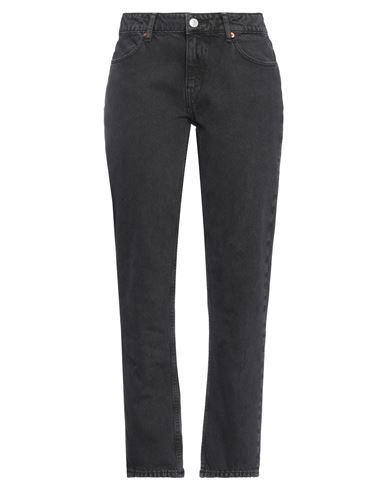 Re/done Woman Jeans Black Size 28 Cotton, Lyocell, Lycra In Black