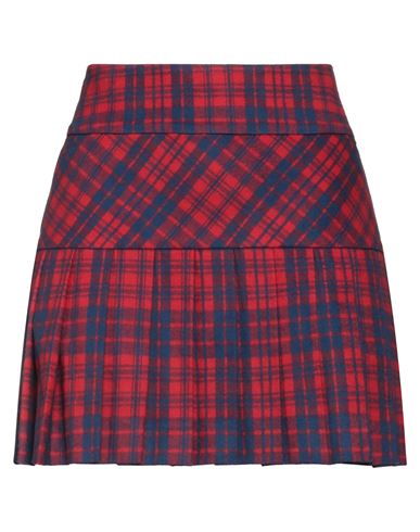Dsquared2 Woman Mini Skirt Red Size 6 Cotton