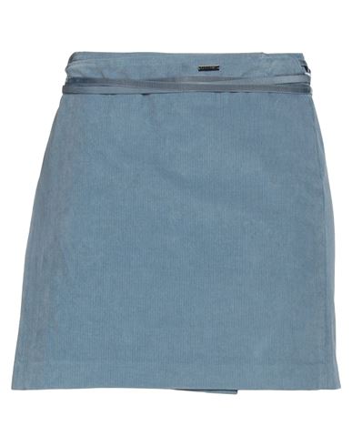 Dsquared2 Woman Mini Skirt Light Blue Size 10 Acetate, Viscose