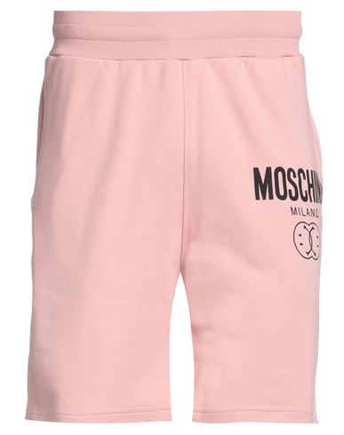 Moschino Man Shorts & Bermuda Shorts Pink Size 30 Cotton