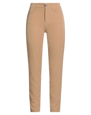 Liu •jo Woman Pants Sand Size 32 Cotton, Elastane In Brown