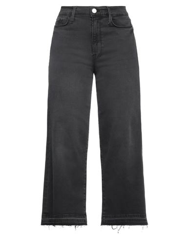 Frame Woman Denim Pants Steel Grey Size 27 Cotton, Rayon, Polyester, Elastane