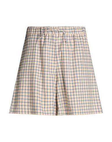 8 By Yoox Cotton Wide Leg Shorts Man Shorts & Bermuda Shorts Orange Size Xxl Cotton