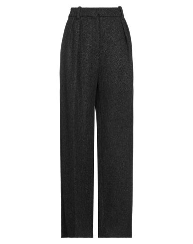 Valentino Garavani Woman Pants Steel Grey Size 8 Wool, Polyamide, Cotton