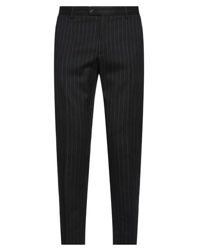 Dolce & Gabbana Man Pants Black Size 36 Virgin Wool, Polyamide, Polyester, Elastane