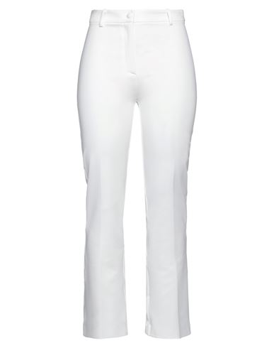 Pinko Woman Pants Ivory Size 4 Viscose, Polyamide, Elastane In White